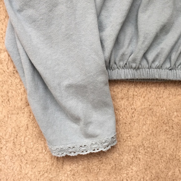 Urban Outfitters Peasant Crop Top NWT - Picture 3 of 3